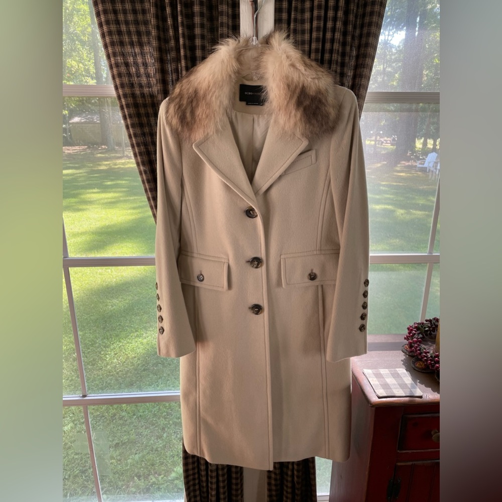 BCBG MAX AZRIA WOOL COAT